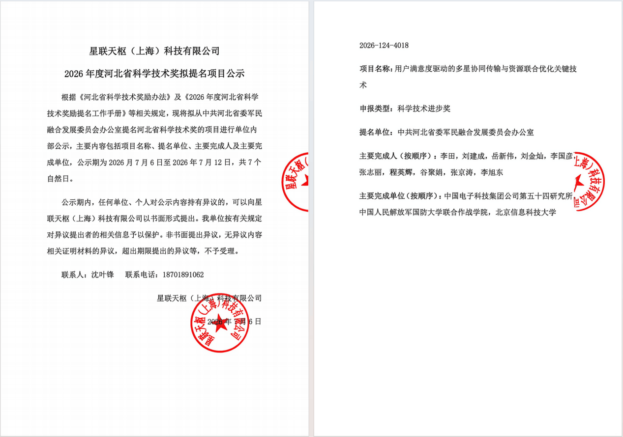 Public notice of the 2026 Hebei Province Science and Technology Award nominees